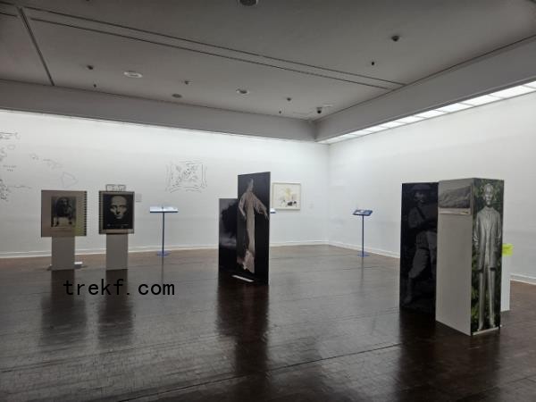 An installation view of 