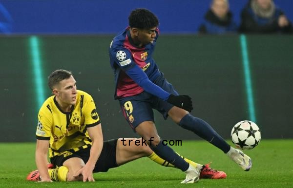 Barcelona winger Lamine Yamal is set to miss between three and four weeks after injuring his right ankle in Sunday’s 1-0 defeat by Leganes in La Liga. — AFP pic