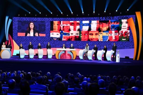 Uefa head of women’s football and German former football player Nadine Kessler speaks on stage during the draw for Uefa Women’s Euro 2025 in Lausanne, on December 16, 2024. — AFP pic 