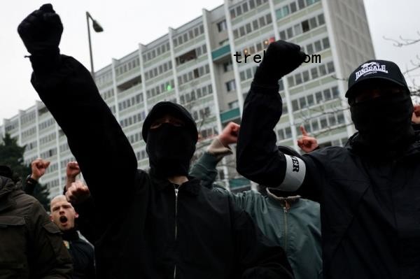 People take part in a right-wing protest in Berlin, Germany, December 14, 2024. — Reuters pic