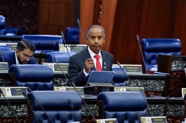 Deputy Minister in the Prime Minister’s Department (Law and Institutio<em></em>nal Reform) M. Kulasegaran speaks in Parliament on Dec 11, 2024. — Bernama pic
