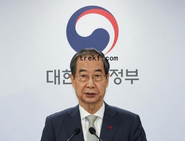 Prime Minister Han became South Korea’s acting president after yesterday’s impeachment of Yoon Suk-yeol. — Reuters pic