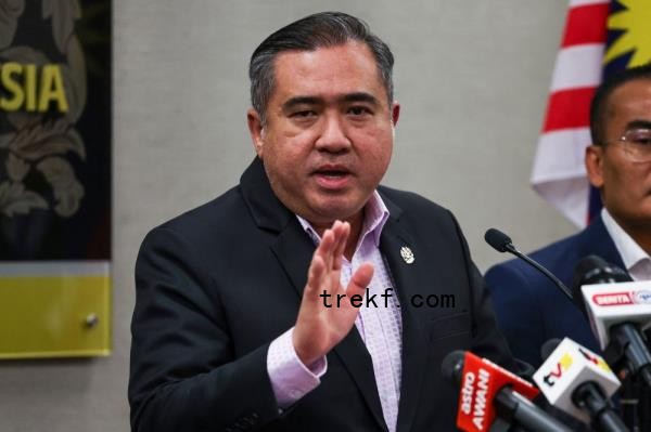A file photograph shows Transport Minister Anthony Loke speaking in the Parliament building in Kuala Lumpur, on July 10, 2024. — Bernama pic